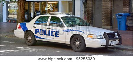 Car of the Vancouver Police Department