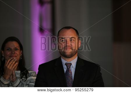 NYC council member Corey Johnson