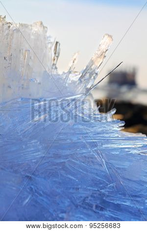 melting spring ice, Taimyr, Russia