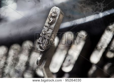 Ij Hammer - Old Manual Typewriter - Mystery Smoke