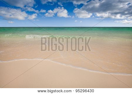 Clear Beach and Sky