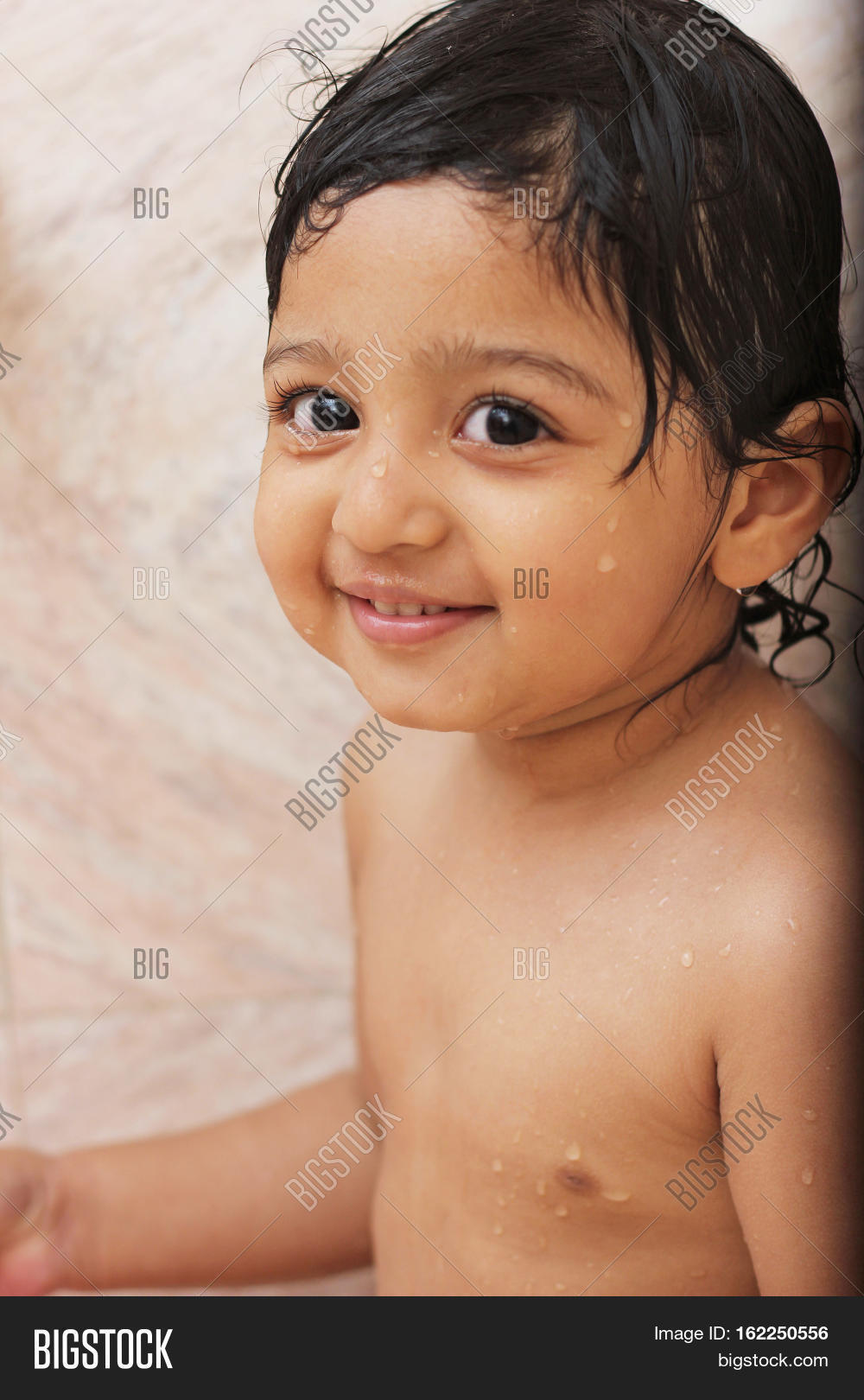 Happy Baby Bath Wet Image & Photo (Free Trial) Bigstock