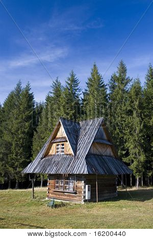 altes traditionelles Haus in zakopane