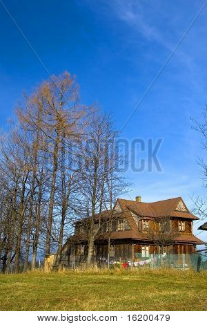 Traditionelles Haus in zakopane