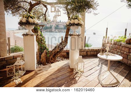 Destination Wedding Ceremony Arch