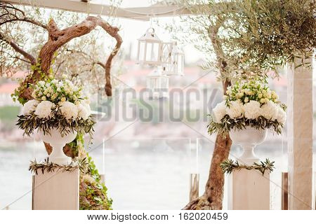 Destination Wedding Ceremony Arch