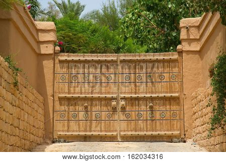 Streets of the old city Diriyah near Ar Riyadh, Kingdom of Saudi Arabia