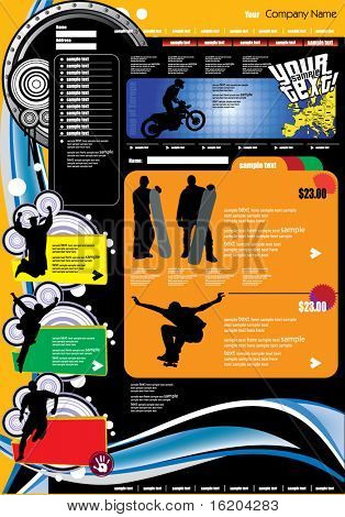 Website skabelon