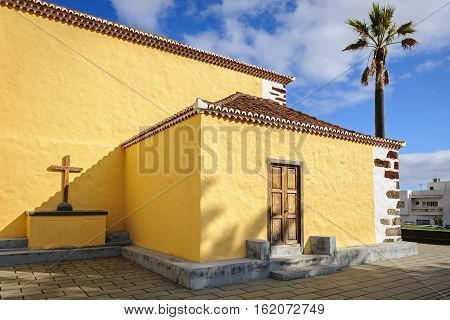 Nuestra Senora del Rosario Church in Barlovento, North of La Palma, Canary Islands, Spain
