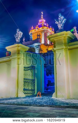 Saint Yura Church In The Lviv City