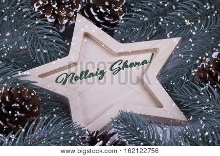 Christmas Greeting Card Nollaig Shona