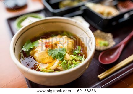 Japanese Tofu soup