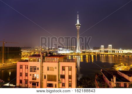 Macau city akyline