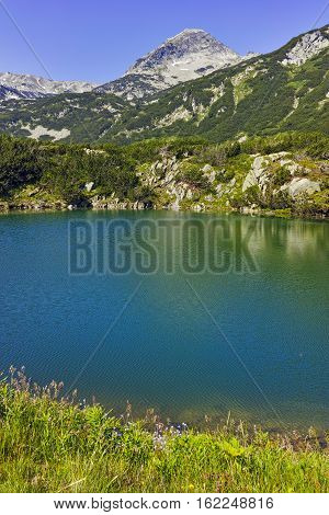 Amazing Landscape to Muratov peak and The Eye lake,  Pirin Mountain, Bulgaria