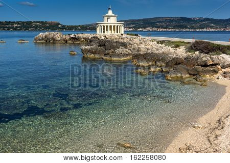 Amazing view of Lighthouse of St. Theodore at Argostoli,Kefalonia, Ionian islands, Greece