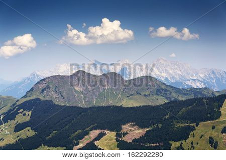 Loferer Steinberge - Mitterhorn, Reifhorn, Grosses Ochsenhorn In Austria