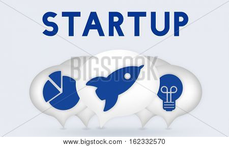 Business Entrepreneur Target Strategy Concept