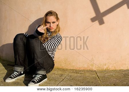 rebellious teen