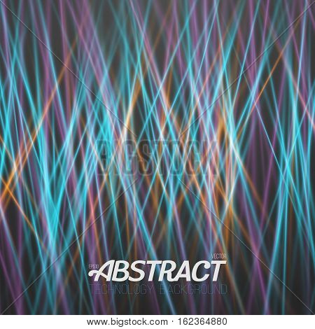 Illustration of Disco Party Vector Laser. Abstract Laser Effect. Futuristic Laser Light Painting Background