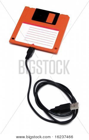 флоппи-диск с usb