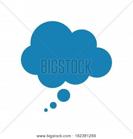 Bubble comic speakbox icon vector illustration graphic