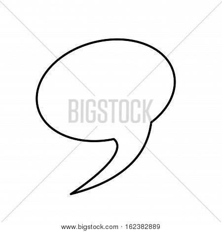 Bubble comic speakbox icon vector illustration graphic
