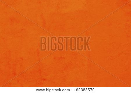 Bright Vibrant Colorful Orange Wall San Miguel de Allende Mexico