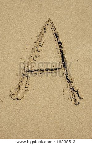 v písku