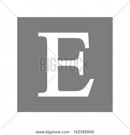 Etsy, mobile, web icon vector image. Can also be used for software development. Suitable for mobile apps, web apps and print media.