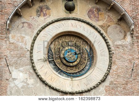 The Palazzo della Ragione with the Torre dell'Orologio (