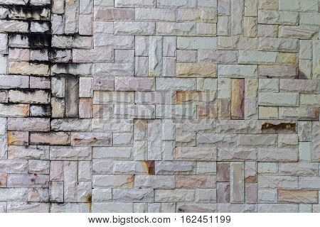 Abstract brick wall texture background. dirty brick wall pattern background.