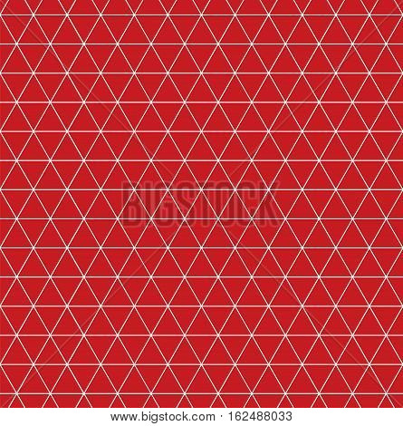 Seamless Christmas triangle pattern. Ideal for wrapping paper.