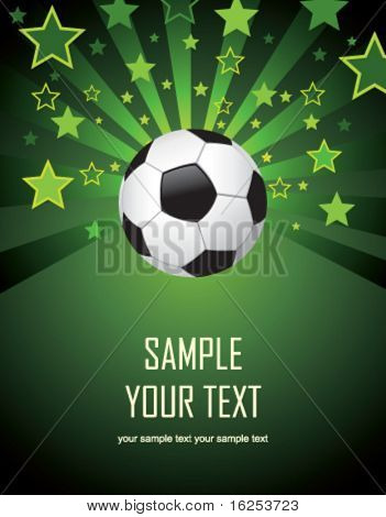 fond vert de football