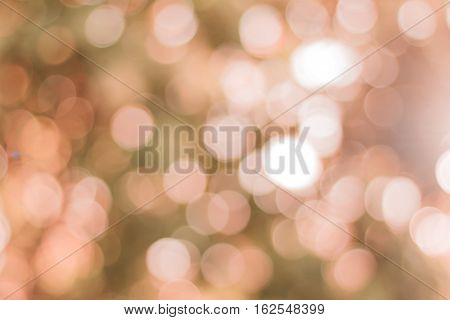 Abstract bokeh of tree background, beautiful color bokeh.