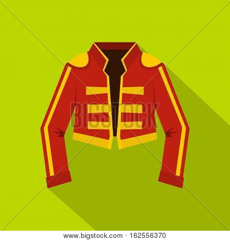 Costume of toreador icon. Flat illustration of costume of toreador vector icon for web