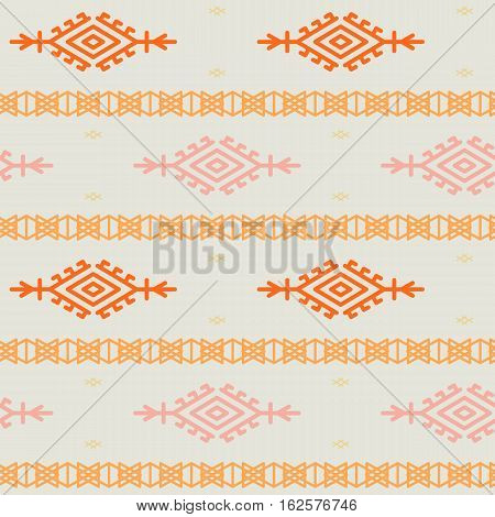 Russian ukrainian and scandinavian national knit styled pattern pastel colors.