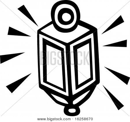 gammel lampe