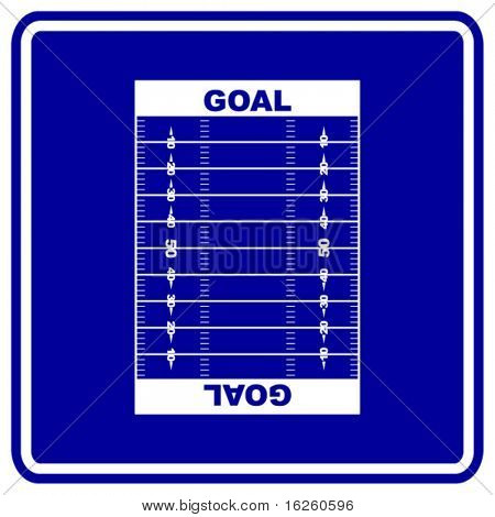signe du terrain de football