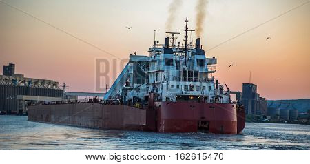 cargo ship for transportation near Duluth MN