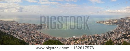 Lebanon Panorama From Mountain