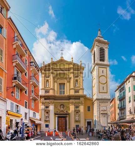 Famous Place Rossetti In Nice France