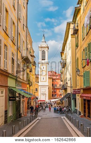 Famous Place Rossetti In Nice France
