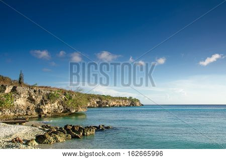 Beach On A Caribbean Island