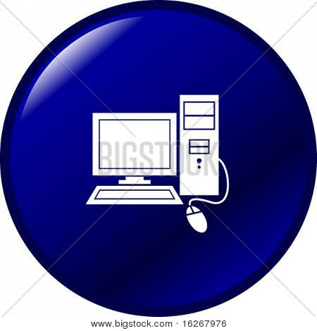 pulsante del computer