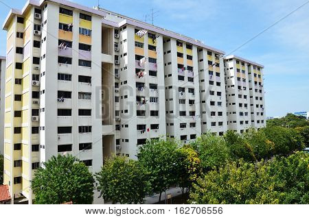 Singapore Residential Building, Also Known As Hdb