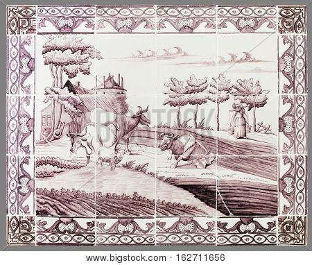 Dutch Tile From The 16Th To The 18Th Century