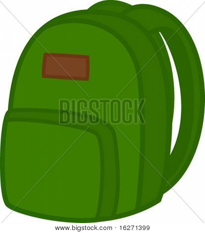 grün Rucksack