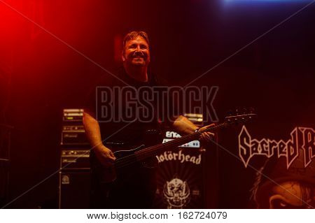TOLMIN, SLOVENIA - JULY 25TH: AMERICAN THRASH METAL BAND SACRED REICH PERFORMING AT METALDAYS FESTIVAL ON JULY 25TH, 2016 IN TOLMIN, SLOVENIA