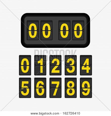 Clock Counter Illustration
