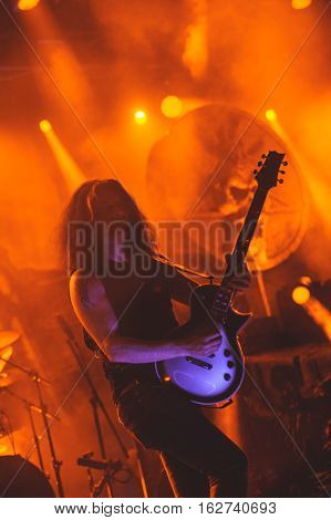 TOLMIN, SLOVENIA - JULY 25TH: AMERICAN THRASH METAL BAND TESTAMENT PERFORMING AT METALDAYS FESTIVAL ON JULY 25TH, 2016 IN TOLMIN, SLOVENIA
